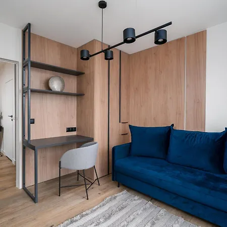 View Apartment, Free Underground Parking, Square 6 Min Apartment Wroclaw