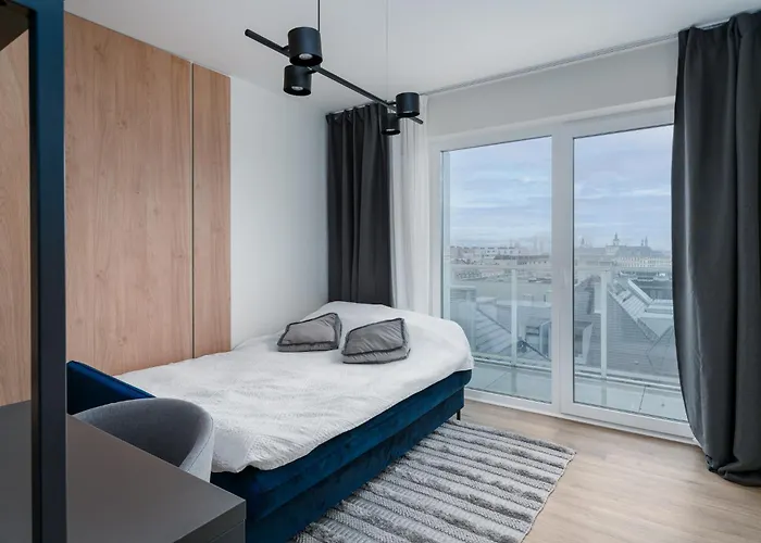 Apartment View Apartment, Free Underground Parking, Square 6 Min